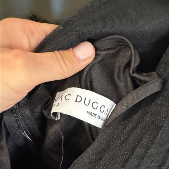 Slaying V-neckline A-line Dress by Mac Duggal - Picture 5 of 6